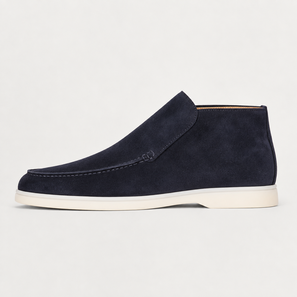 Men’s Loafers – Slip-On Moc Toe Casual Shoes with Plus Size Fit