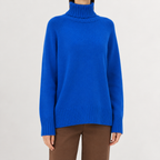 Women’s Oversized Jumper – Loose Fit Long Sleeve Casual Knit Pullover