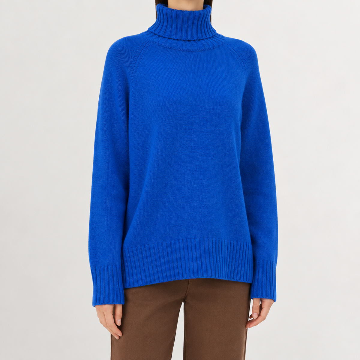 Women’s Oversized Jumper – Loose Fit Long Sleeve Casual Knit Pullover