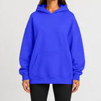 Women’s Oversized Hoodie – Drop Shoulder Long Sleeve Pullover Jumper