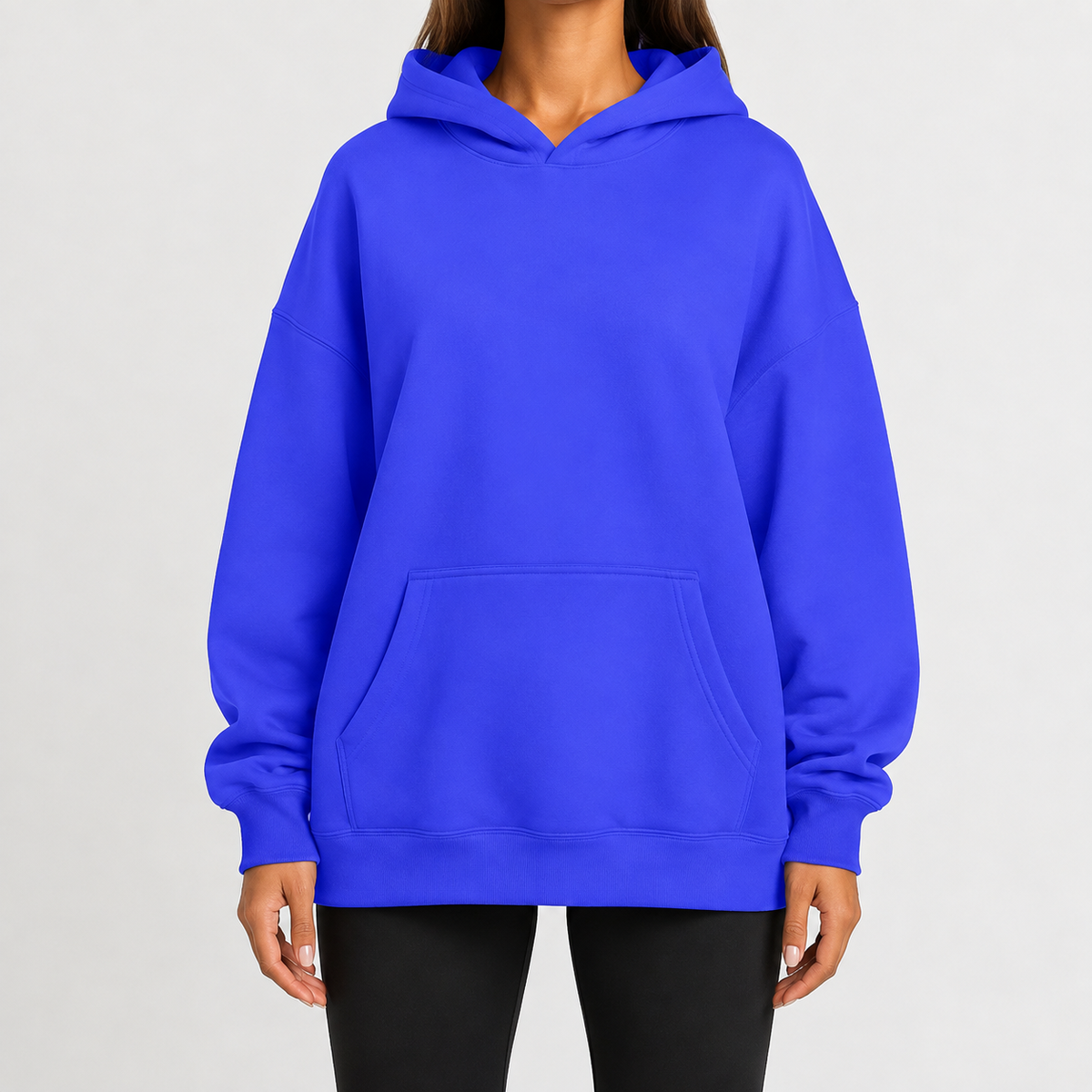Women’s Oversized Hoodie – Drop Shoulder Long Sleeve Pullover Jumper