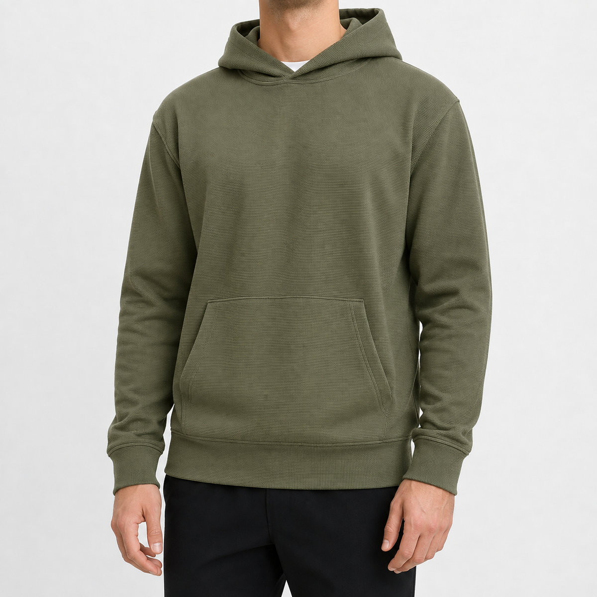 Men’s Casual Hoodie – Long Sleeve Pullover Hooded Jumper