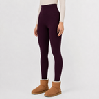 Women’s Thermal Leggings – High Waist Velvet Lined Cropped Leggings