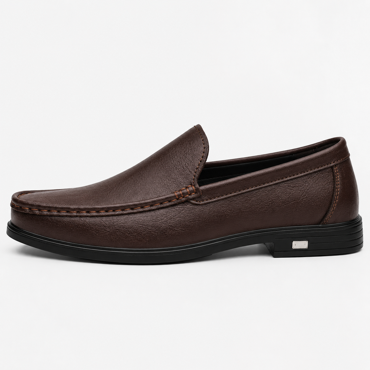 Men’s Leather Loafers – Premium Slip-On Cowhide Casual Shoes