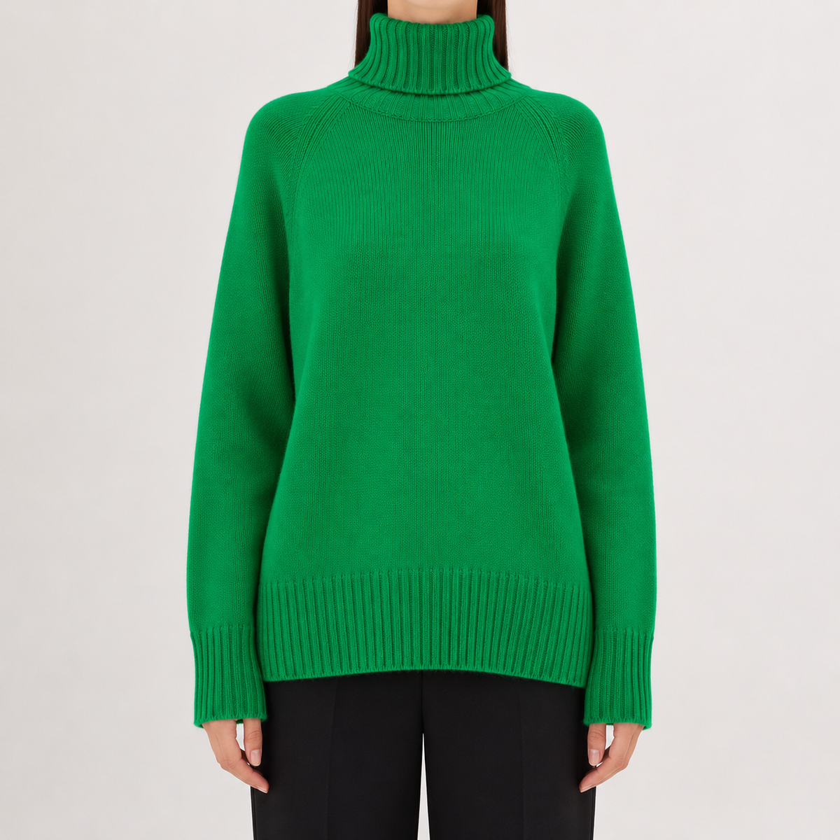 Women’s Oversized Jumper – Loose Fit Long Sleeve Casual Knit Pullover