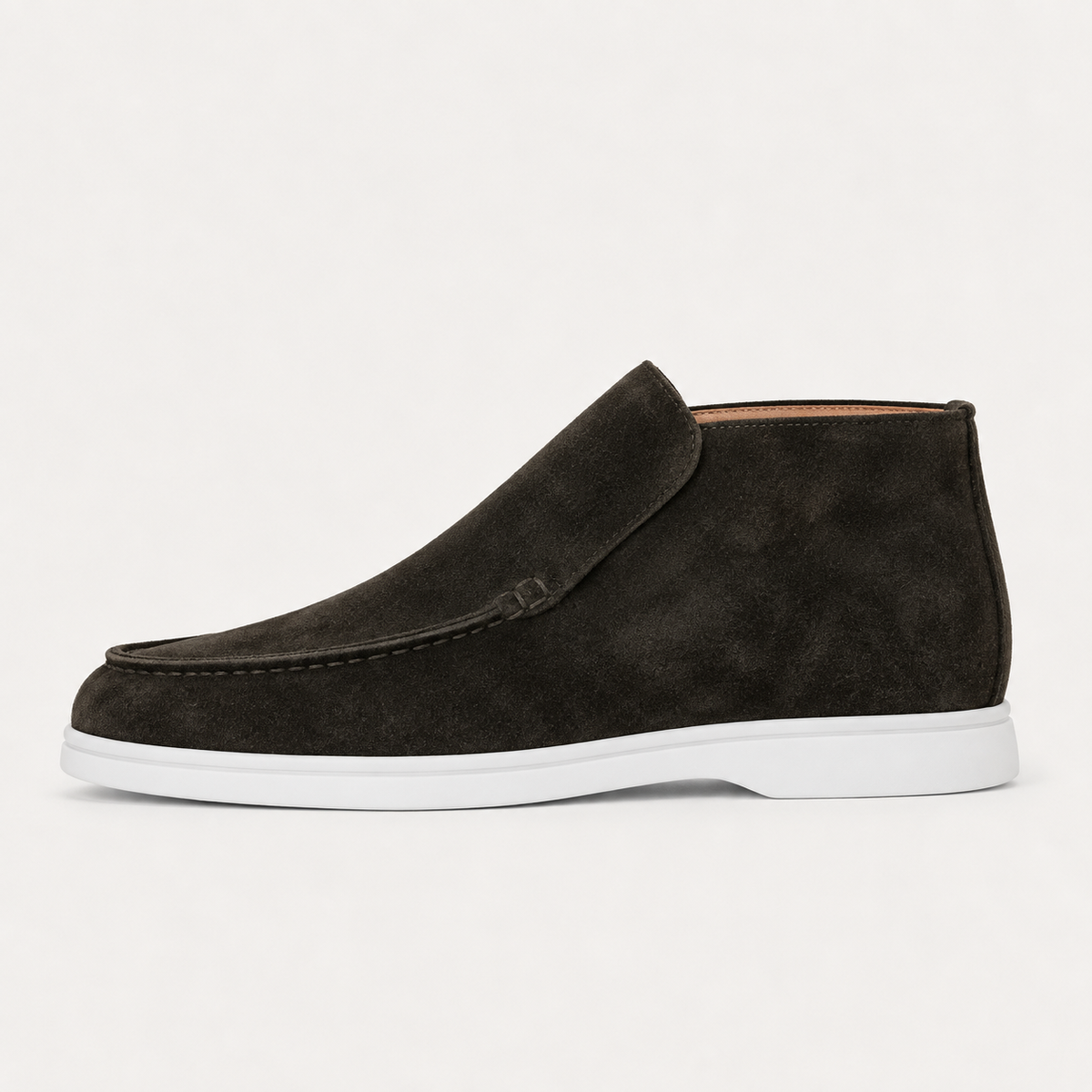 Men’s Loafers – Slip-On Moc Toe Casual Shoes with Plus Size Fit