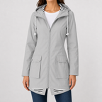 Women’s Raincoat – Outdoor Hooded Waterproof Mountaineering Jacket