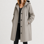 Women’s Waterproof Jacket – Lightweight Hooded Windbreaker with Quick-Dry Finish