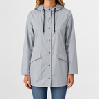 Women’s Waterproof Jacket – Hooded Hiking Raincoat for Outdoor Activities