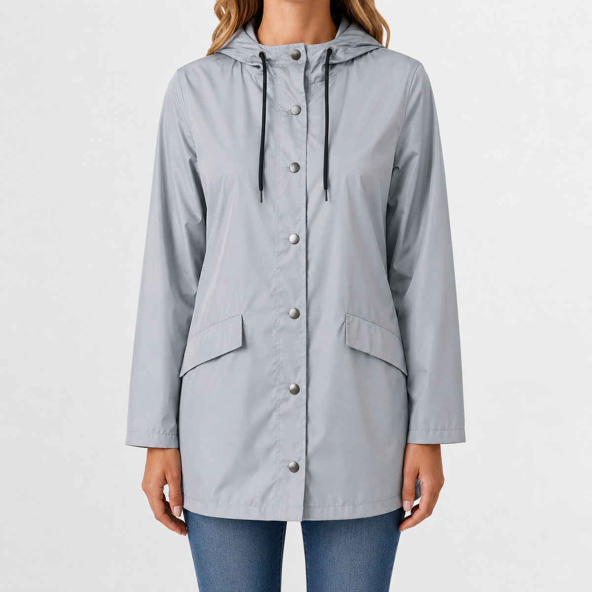 Women’s Waterproof Jacket – Hooded Hiking Raincoat for Outdoor Activities