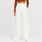 Women’s High Waist Trousers – Wide Leg Tailored Trousers