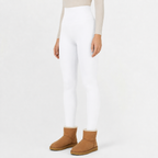 Women’s Thermal Leggings – High Waist Velvet Lined Cropped Leggings