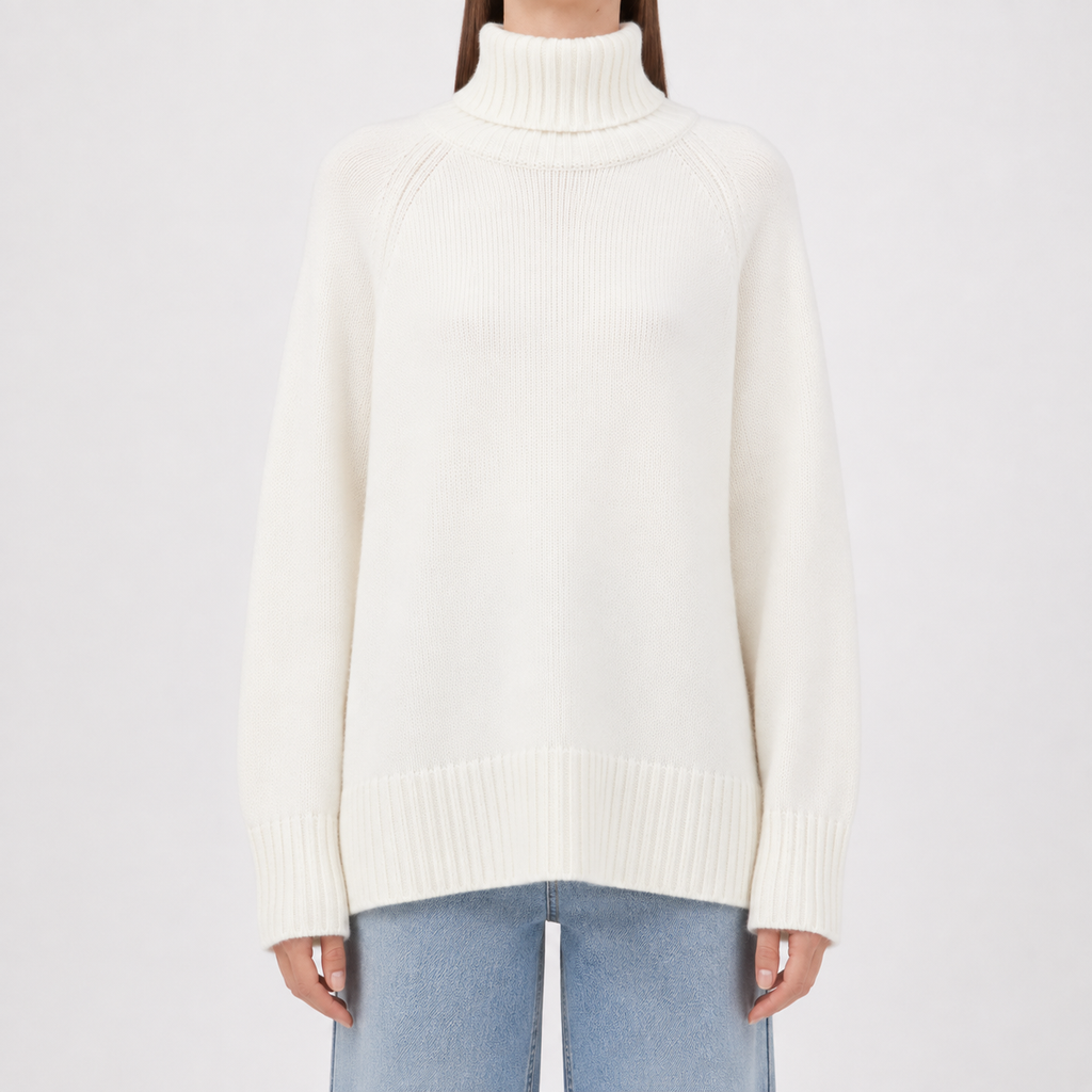 Women’s Oversized Jumper – Loose Fit Long Sleeve Casual Knit Pullover